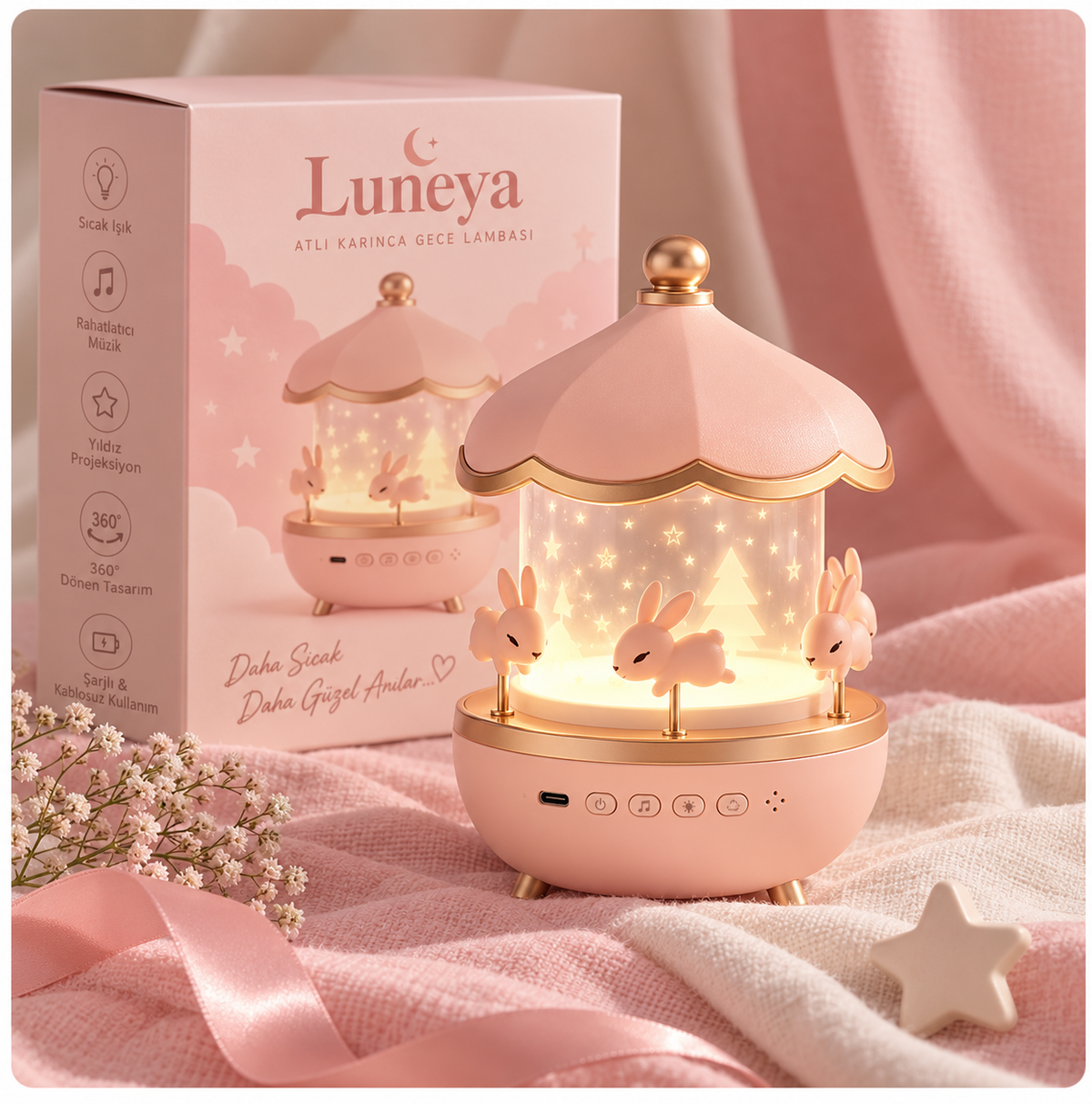 PrintivaTR™ Gece Lambası